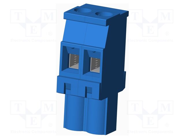 Connector: pluggable terminal block; plug; female; angled 90°