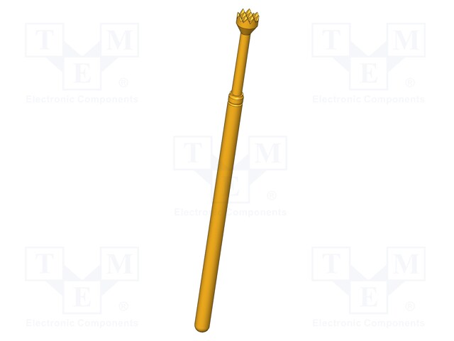 Test needle; Operational spring compression: 4.3mm; 8A; Ø: 2mm