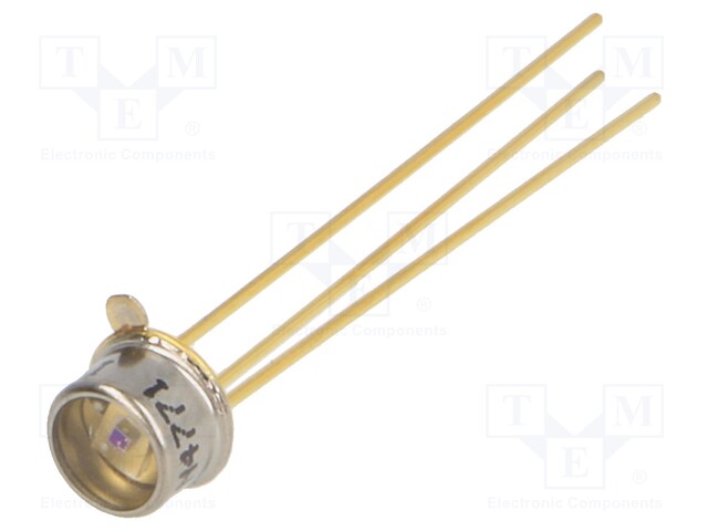 PIN IR photodiode; TO46; 1550nm; 500-1700nm; Mounting: THT; 0.1nA