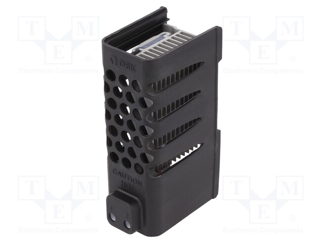 Radiator heater; 20W; IP20; DIN EN50022 35mm; 35.5x57x97.5mm