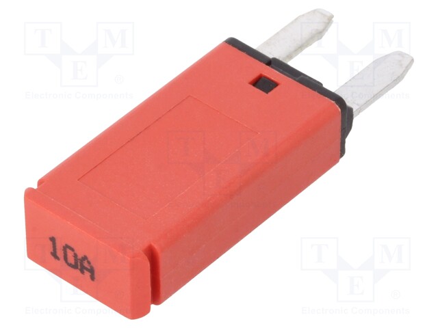 Fuse: fuse; 10A; 14VDC; automotive; 12.45mm