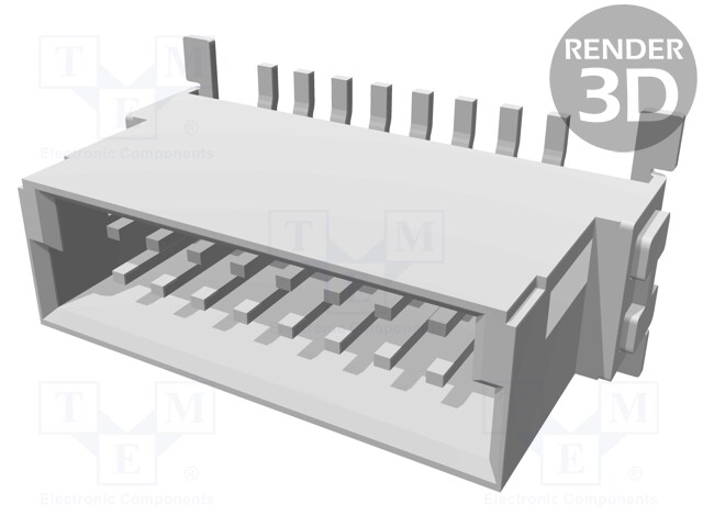 Connector: PCB to PCB; male; PIN: 16; 1.27mm; Series: har-flex; 2.3A