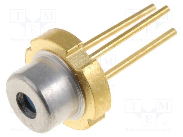 Diode: laser; 650-665nm; 20mW; 7/16; TO18; Mounting: THT; 2÷2.5VDC