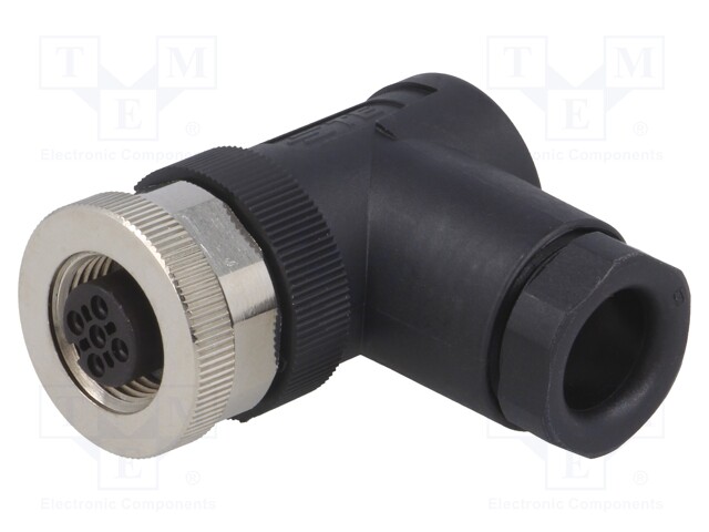 Plug; M12; PIN: 5; female; A code-DeviceNet / CANopen; for cable