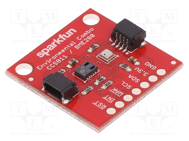 Sensor: atmospheric; I2C; 3.3VDC; IC: BME280,CCS811; Kit: module