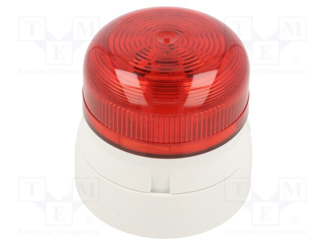 Signaller: lighting; flashing light; white; Flashguard; 230VAC