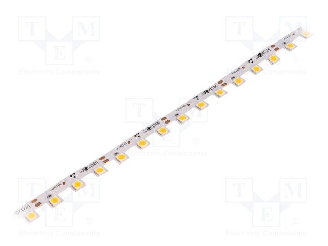 LED tape; white warm; LED/m: 60; SMD; 5050; 12V; W: 13mm; angular