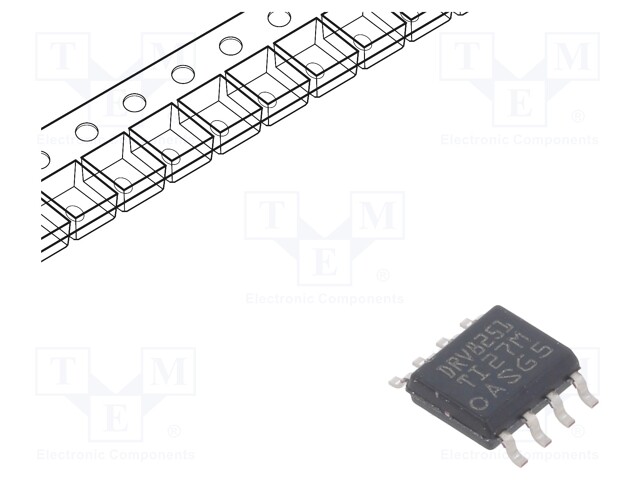 IC: driver; H-bridge; brush motor controller; PWM; HSOP8-EP; 4.1A