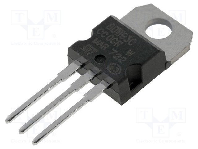 Transistor: NPN; bipolar; Darlington; 100V; 12A; 80W; TO220AB