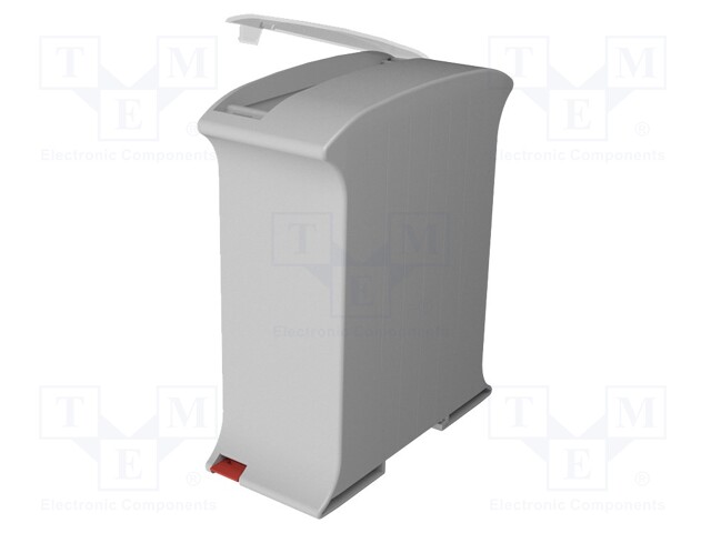 Enclosure: for DIN rail mounting; ABS
