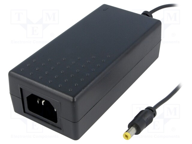 Power supply: switched-mode; 24VDC; 2.71A; Out: 5,5/2,1; 65W