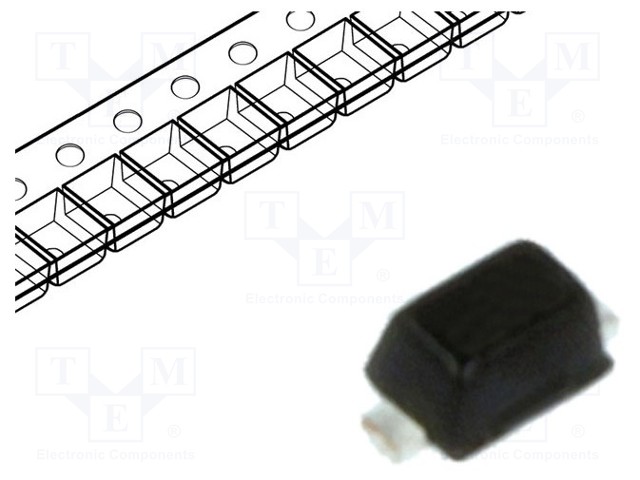 Diode: transil; 130W; 7.5V; 12A; bidirectional; SOD523