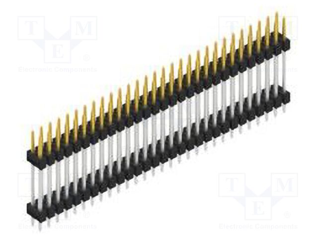 Connector: pin strips; pin header; male; PIN: 58; 2.54mm; THT; 2x29