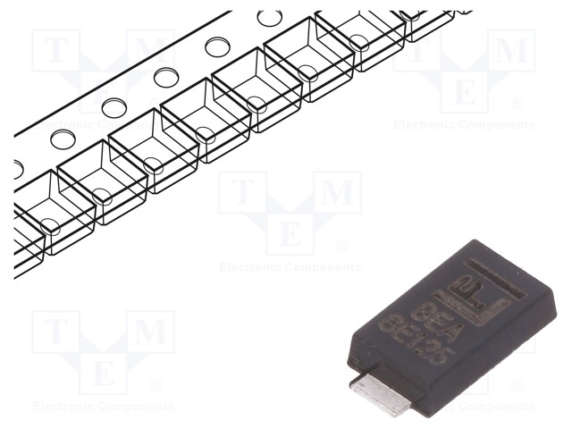 Diode: transil; 600W; 14V; 30.2A; unidirectional; ±5%; DO221AC