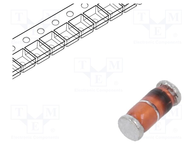 Diode: Schottky rectifying; SMD; 30V; 0.2A; MiniMELF,SOD80