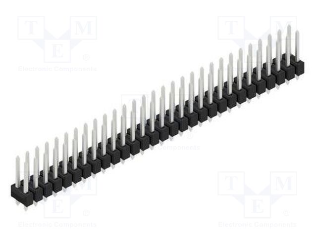 Connector: pin strips; pin header; male; PIN: 58; 2.54mm; THT; 2x29