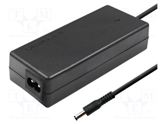 Power supply: switched-mode; 19.5VDC; 4.62A; 90W; for notebooks