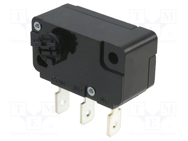 Microswitch SNAP ACTION; without lever; SPDT; 5A/250VAC; ON-(ON)