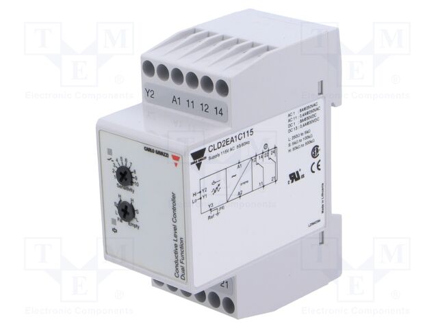 Module: level monitoring relay; conductive fluid level; 115VAC