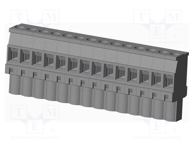 Connector: pluggable terminal block; plug; female; angled 90°