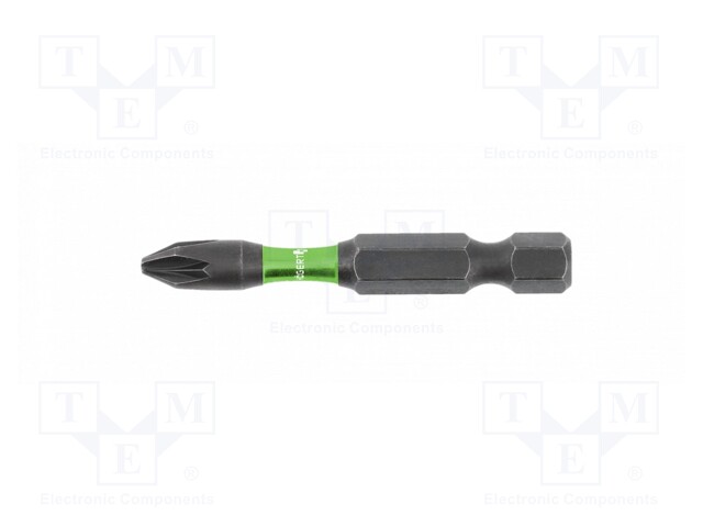 Screwdriver bit; Pozidriv®; PZ1; Overall len: 50mm; 2pcs.