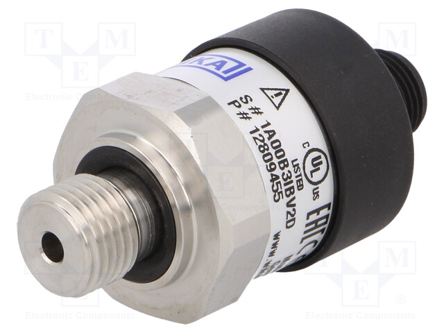 Converter: pressure; Range of val.cntrl: 1,6 bar; 8÷30VDC; 0.5%