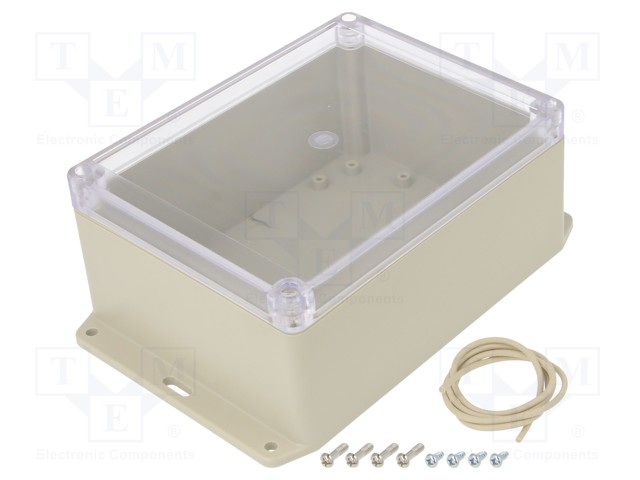 Enclosure: multipurpose; X: 125mm; Y: 165mm; Z: 75mm; Ritec; ABS; IP65