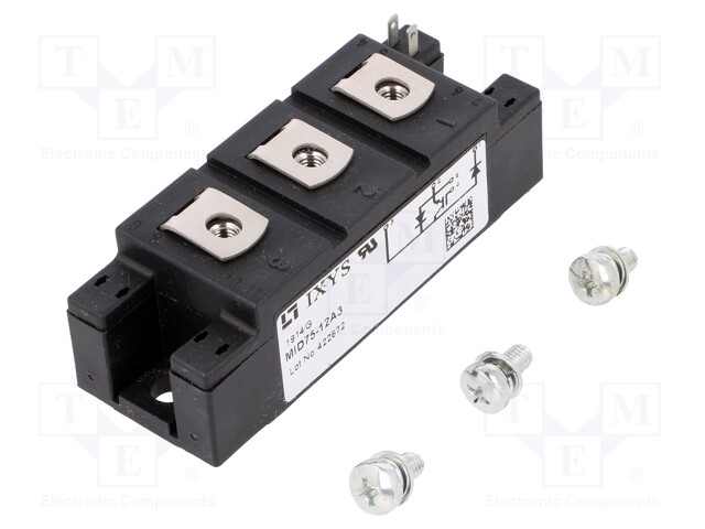 Module: IGBT; diode/transistor; boost chopper; Urmax: 1.2kV; Y4-M5