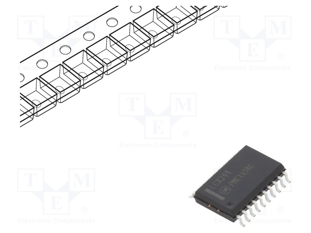 IC: digital; 3-state,buffer,non-inverting; Channels: 8; IN: 1; SMD