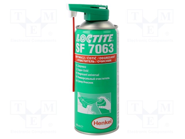 Cleaning agent; 400ml; spray; can; cleaning