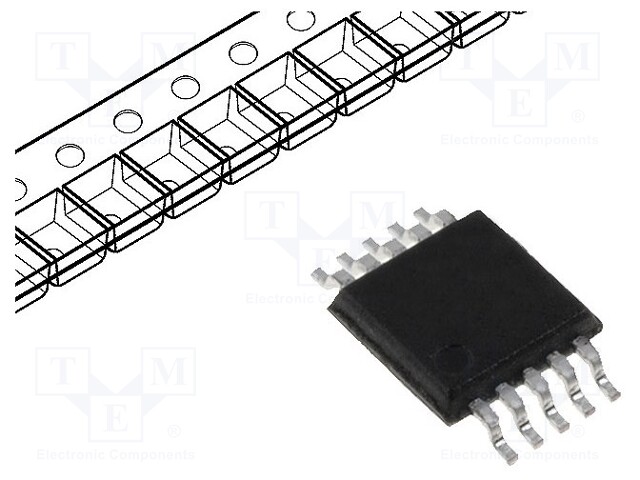 Operational amplifier; 150MHz; 3÷10V; Channels: 1; MSOP10