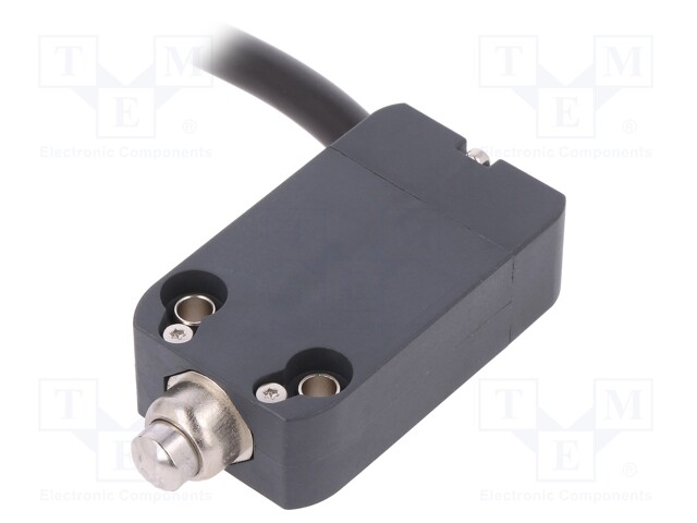 Limit switch; pin plunger Ø8mm; NO + NC; 10A; max.250VAC; lead 2m