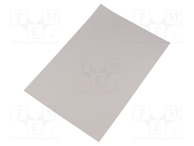 Heat transfer pad: silicone rubber; L: 220mm; W: 150mm; D: 0.23mm