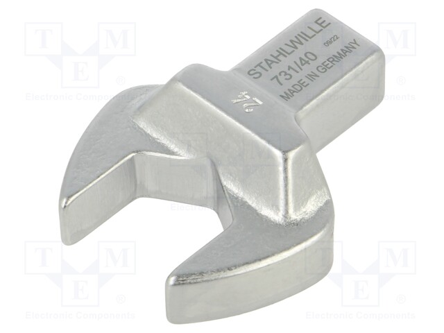 Tip of a torque wrench; spanner; Mounting: 14x18; 24mm