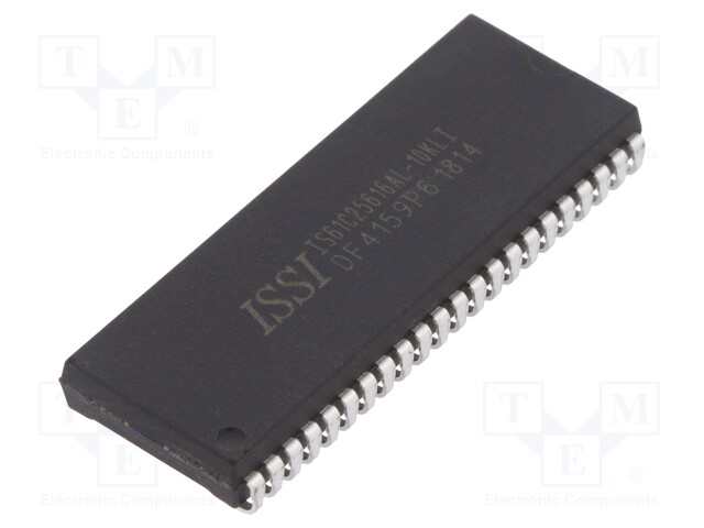 SRAM memory; SRAM; 256kx16bit; 5V; 10ns; SOJ44; parallel; -40÷85°C