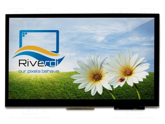 Display: TFT; 7"; 800x480; Illumin: LED; Dim: 164.8x99.8x11.45mm