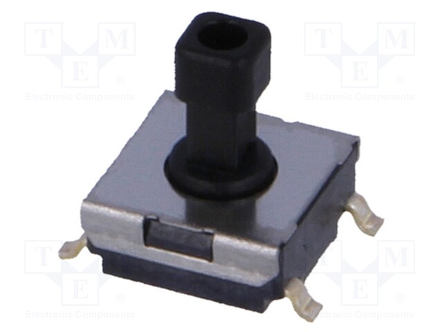 Microswitch TACT; SPST-NO; Pos: 2; 0.05A/24VDC; SMT; none; 0.98N