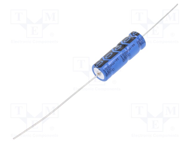 Electrolytic Capacitor, Miniature, 1000 µF, 16 V, 021 ASM Series, ± 20%, Axial Leaded
