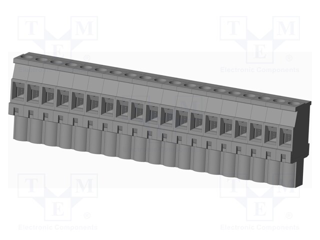 Connector: pluggable terminal block; plug; female; angled 90°