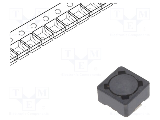 Inductor: wire; SMD; 15uH; Ioper: 4.27A; 29.8mΩ; ±20%; Isat: 5.69A