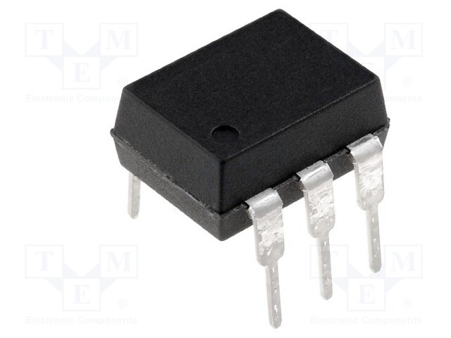 Optocoupler; THT; Channels: 1; Out: transistor; Uinsul: 2.5kV; DIP6