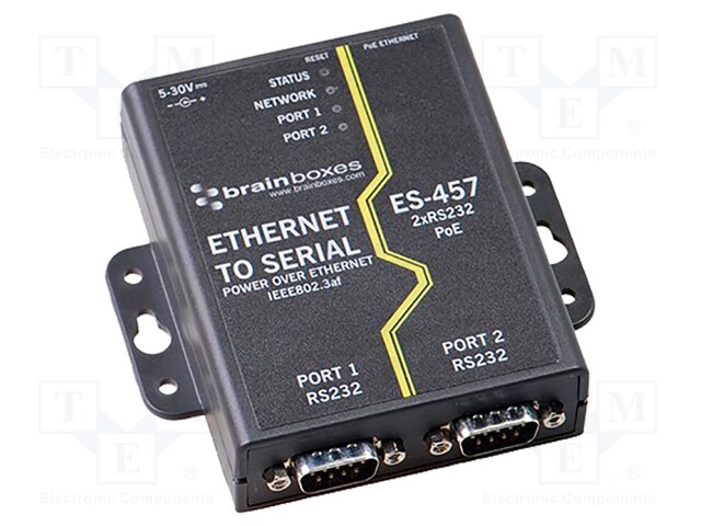 Industrial module: serial device server; Number of ports: 3