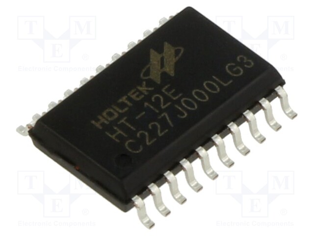 IC: remote control encoder; SOP20; tube; 2.4÷12VDC