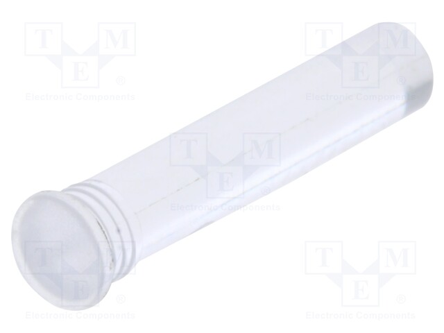 Fiber for LED; round; Ø3.2mm; Front: recessed; straight; IP68