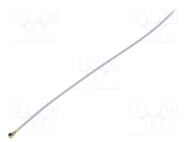 Cable: coaxial; U.FL,both sides; female; angled 90°; female; 0.3m