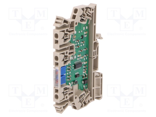 Converter: temperature; Pt100 0÷150°C; 9÷30VDC; 6x91x63.2mm