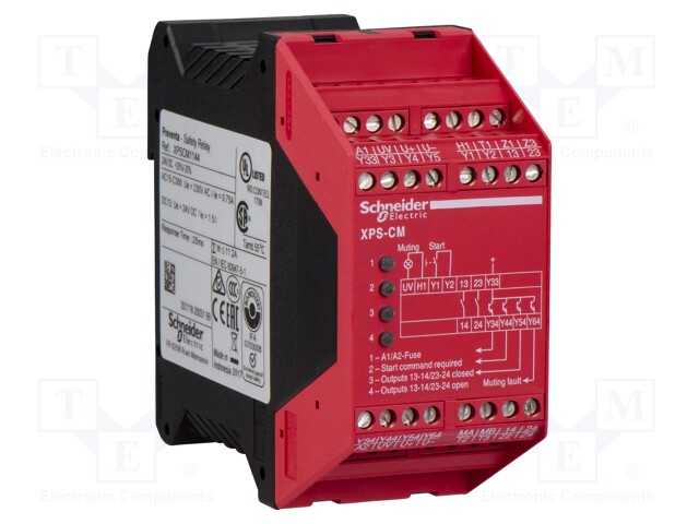 Module: safety relay; Series: PREVENTA; Mounting: DIN; -25÷55°C