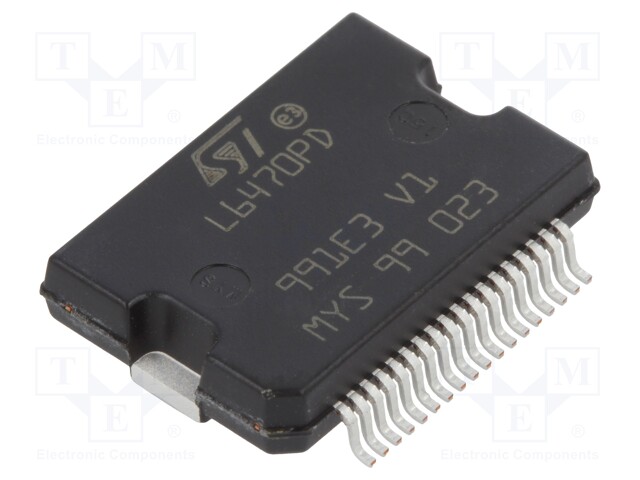 Driver; motor controller; 3A; 8÷45V; PowerSO36; Package: tube