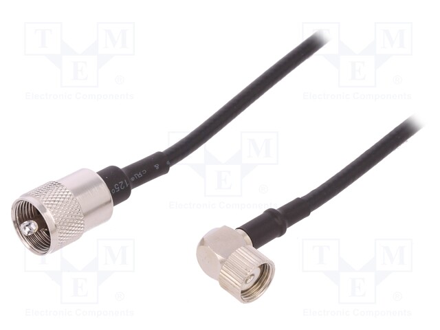 Cable with a plug; 3.6m; LC27,UHF
