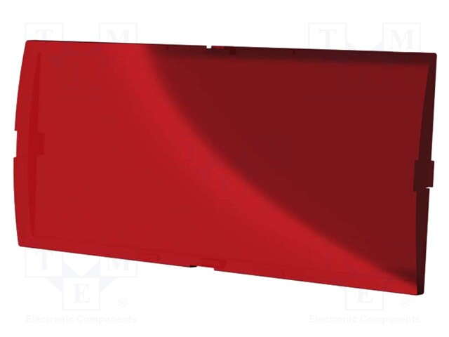 Front panel; prominent